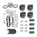 Gasket Set+Piston+Ring+Bearings+Washer for K15 Nissan Mitsubishi FGE15T Forklift