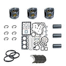 Gasket Set+Piston+Ring+Bearings+Washer for Kubota D850 Engine B6200D B6200E