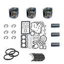 Gasket Set+Piston+Ring+Bearings+Washer for Kubota D750 IDI Engine