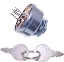 Ignition Switch & 2 Keys K1122-62110 Fit for Kubota T1460 T1570 T1670 T1760S T1870S T1880AU2 T2080 T2090BR T1460S T1560 T1560S T1770S T1880