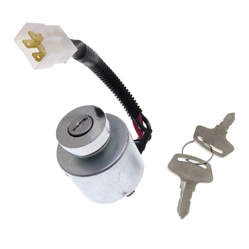 Ignition Switch 66101-55200 66101-55202 for Kubota BX1800D BX2230D G1700 G18 G1800 G18HD G1900 G2000 G2160 G21HD GT1050 GT850 TG1860AU TG1860G G1700 G1800 G1900