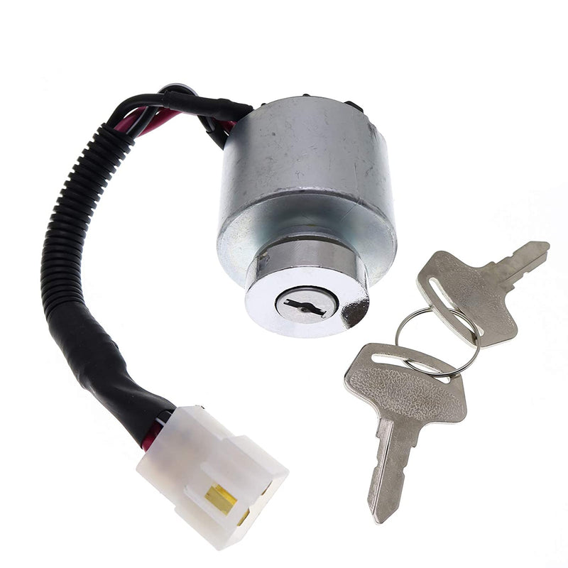 Ignition Switch 66101-55200 66101-55202 for Kubota BX1800D BX2230D G1700 G18 G1800 G18HD G1900 G2000 G2160 G21HD GT1050 GT850 TG1860AU TG1860G G1700 G1800 G1900