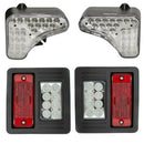 Front & Rear LED Light Kit Fits 6670284 7138040 7138041 For Bobcat S650 T595 T630 T650 T740 T750 T770