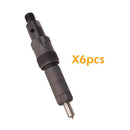 6PCS AR74665 New Fuel Injectors for John Deere Tractors 4050 4250 4430 4440