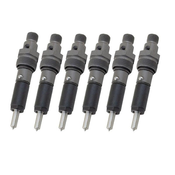 6Pcs Fuel Injectors 3802677 3802365 For 91-93 Dodge Cummins 5.9L 12V Pump W/Int