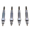 4X Glow Plugs 15221-65510 15401-65510 9827560 Compatible with Kubota V1402 V1702 V1902 D1302 Bobcat 743 643 743B New Holland L455 L553 L555