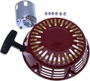 Pull Recoil Starter Assy 284010-ZE2-Q01ZA 28400-ZE2-W01ZB 28400-ZE2-Q01ZN compatible with Honda GX240 GX270 8HP 9HP Engine Generator Oregon 31-049 Rotary 26-10469 Stens 150-711
