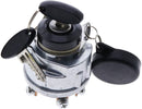 Ignition Switch with Water-Proof Cover and Keys 83940565 SBA385200331 SBA38520030 for Ford New Holland 1510 1600 1700 1710 1900 1910 2110 Tractor CL25 CL35 CL45 CL55 CL65 Skid Steer