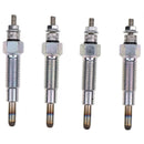 4X Glow Plugs 15221-65510 15401-65510 9827560 Compatible with Kubota V1402 V1702 V1902 D1302 Bobcat 743 643 743B New Holland L455 L553 L555