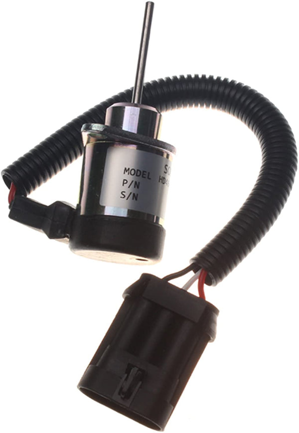 Fuel Shut Off Solenoid for Kubota Woodward Synchrostart 1503ES-12A5UC4S With 1 Year Warranty