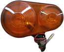 Amber Hazard Tail Light K2581-62613 K258162613 for Kubota B Series Tractors BX1850 BX1860 BX1870 BX1870-1 BX2350 BX2360 BX2370 BX2370-1 BX24 BX25 B26 BX2660 BX2670 BX2670-1