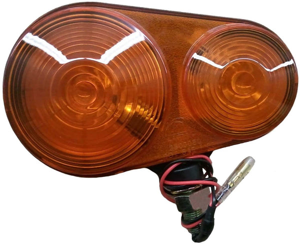 Amber Hazard Tail Light K2581-62613 K258162613 for Kubota B Series Tractors BX1850 BX1860 BX1870 BX1870-1 BX2350 BX2360 BX2370 BX2370-1 BX24 BX25 B26 BX2660 BX2670 BX2670-1