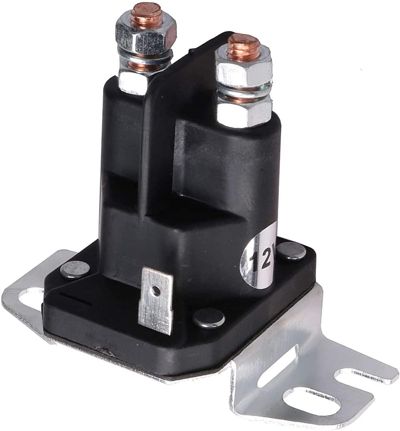 3-Terminals Starter Solenoid Relay Compatible with Briggs & Stratton 691656 846820 557067 807829 555375GS 745000 745000MA 745001 Trombetta 812-1201-211-05 93245-1 93245-2WR 12V 200/300A