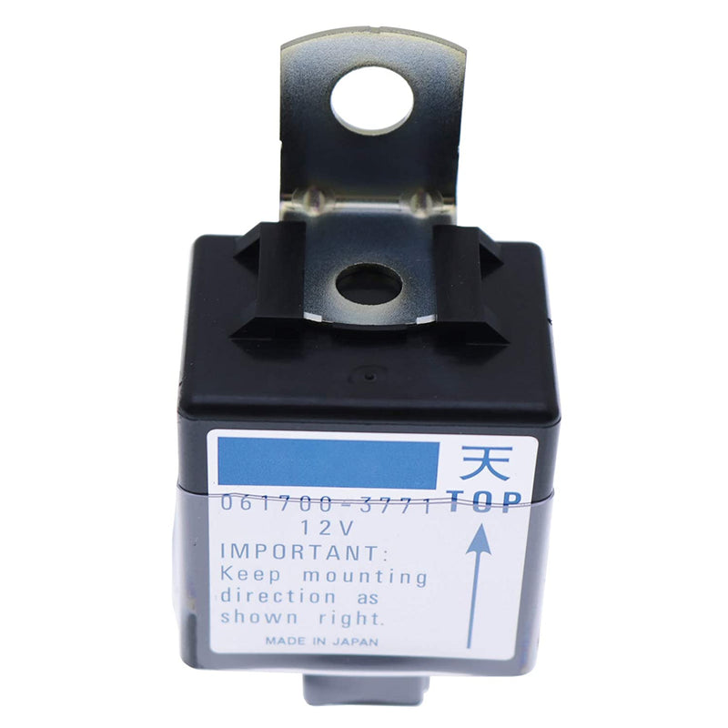 12V Relay 061700-3770 061700-3771 061700-3760 T0070-31410 for Kubota Relay Stop Solenoid B1550E B1750D BX1800D BX1850D BX1860 BX1870 F1900 G18 G2160 G23 L2900DT L3010DT M5030 R420 R520