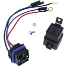 Starter Relay Kit Fit for John Deere AM107421 AM106304 Kawasaki Onan w/Water GX70 GX75 GX95 SX75 SX95 SRX75 SRX95 STX30 STX38 STX46 RX63 RX75 316 160 165 170 175 180