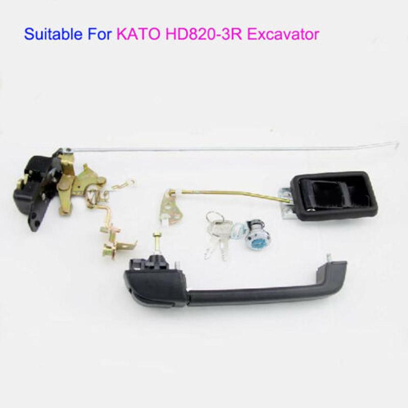 Cab Door Lock Assembly For Kato HD820-3R Excavator