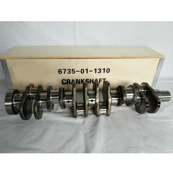 Crankshaft 6735-01-1310 for Komatsu 6D102 Engine WA200-5 WA250-5 WA320 Wheel Loader