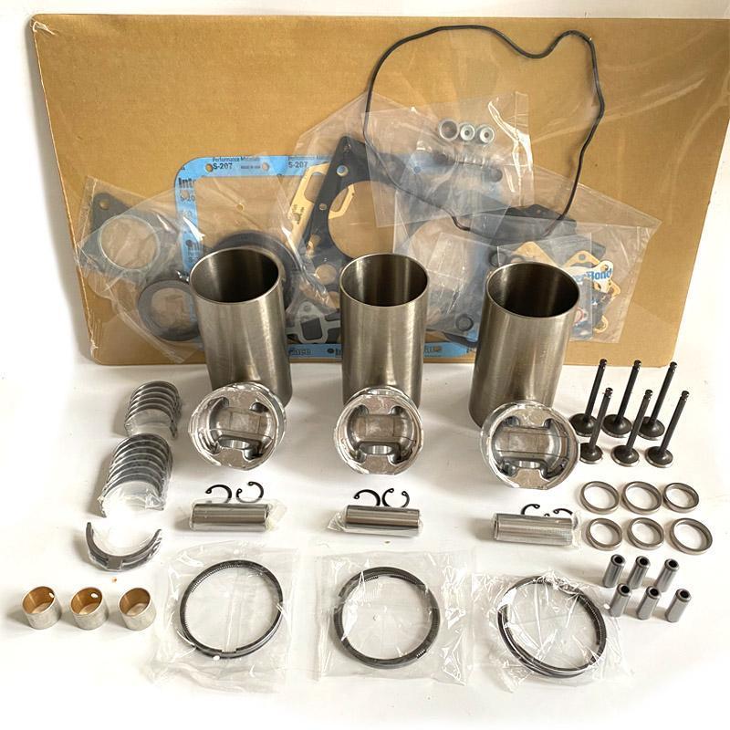 3TNB84 Overhaul Kit With Engine Bearings Cylinder Piston Rings Full Gasket Kit For Yanmar