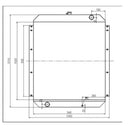 For Kato Excavator HD2045 Water Tank Radiator ASS'Y