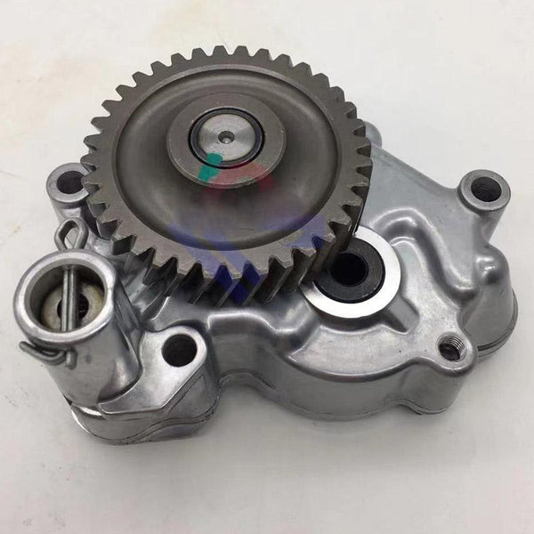 For Kato Excavator HD820 Mitsubishi Engine 6D34 6D34T Oil Pump ME014230