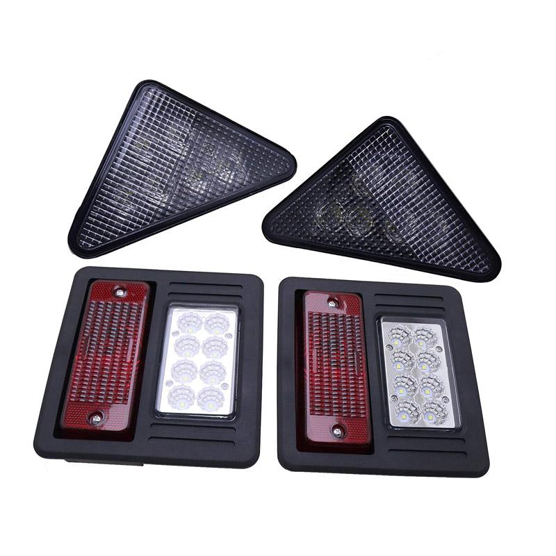 Front & Rear LED Light Kit Fits Bobcat S100 S130 S150 S160 S175 S185 S205 S330 553 751 753 763 773 863 864 873 883 963