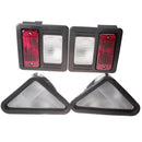 Front & Rear Light Kit 6718042 6718043 6670284 Fits Bobcat 753 763 773 863 S130 S150 S160 S175 S185 S220 S250 S300 S330