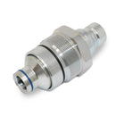 Male Flat Face Coupler 7246799 Fits Bobcat 753 863 S175 S250 S740 T200 T250 T300