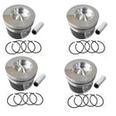 New 4 Sets STD Piston Kit With Ring 04258455 04501366 For Volvo D4D Engine 101MM