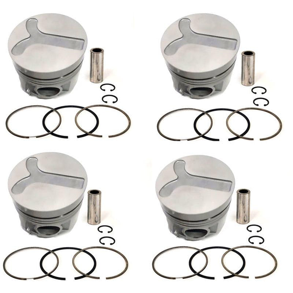 New 4 Sets STD Piston Kit With Ring 12010-63G01 For Nissan TD42 TD27 Engine 96MM