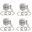 New 4 Sets STD Piston Kit With Ring 12010-6T000 For Nissan TD27 Engine 96MM