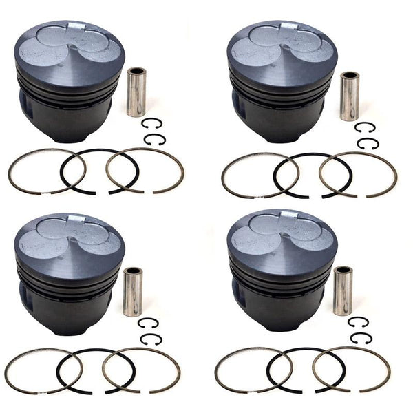 New 4 Sets STD Piston Kit With Ring 12010-J5310 For Nissan SD22 Engine 83MM