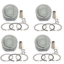 New 4 Sets STD Piston Kit With Ring 13101-73010 For Toyota 3Y Engine 86MM