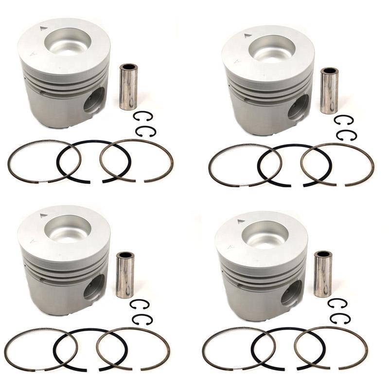 New 4 Sets STD Piston Kit With Ring 32A17-03100 For Mitsubishi S4S Engine 94MM