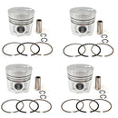 New 4 Sets STD Piston Kit With Ring 32A17-10100 For Mitsubishi S4S Engine 94MM