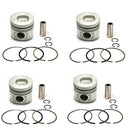 New 4 Sets STD Piston Kit With Ring 8-94438-989-1 For Isuzu 4BE1 Engine 105MM