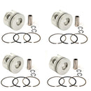 New 4 Sets STD Piston Kit With Ring 8-97176-657-0 For Isuzu 4HF1 Engine 112MM