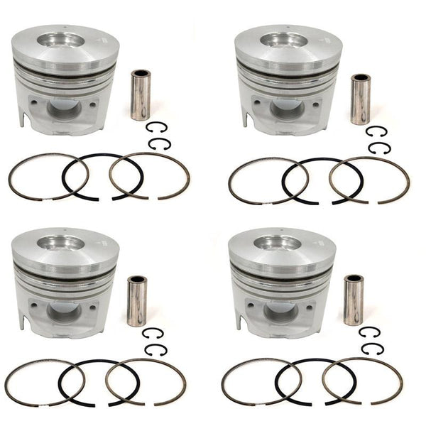 New 4 Sets STD Piston Kit With Ring 8-97219-032-0 For Isuzu 4HG1 Engine 115MM