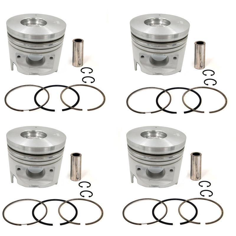 New 4 Sets STD Piston Kit With Ring 8-97219-032-0 For Isuzu 4HG1 Engine 115MM