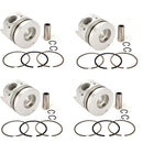 New 4 Sets STD Piston Kit With Ring ME012174 For Mitsubishi 4D32 Engine 104MM