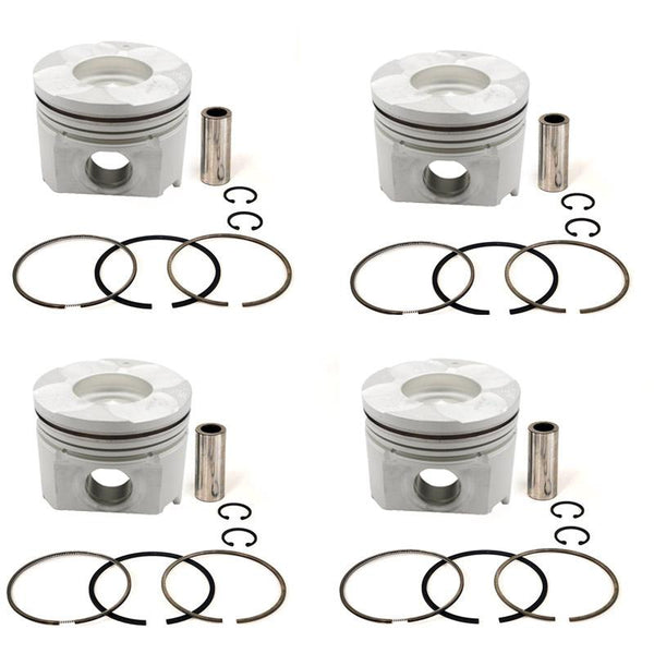 New 4 Sets STD Piston Kit With Ring ME241686 For Mitsubishi 4M51 Engine 118MM