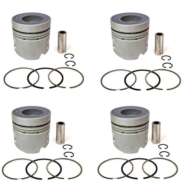 New 6 Sets STD Piston Kit With Ring 12011-Z5768 For Nissan FE6T Engine 108MM