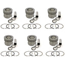 New 6 Sets STD Piston Kit With Ring 13211-2723 For Hino P11C Engine 122MM