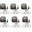New 6 Sets STD Piston Kit With Ring 238-2720 For Caterpillar C7 Engine 110MM