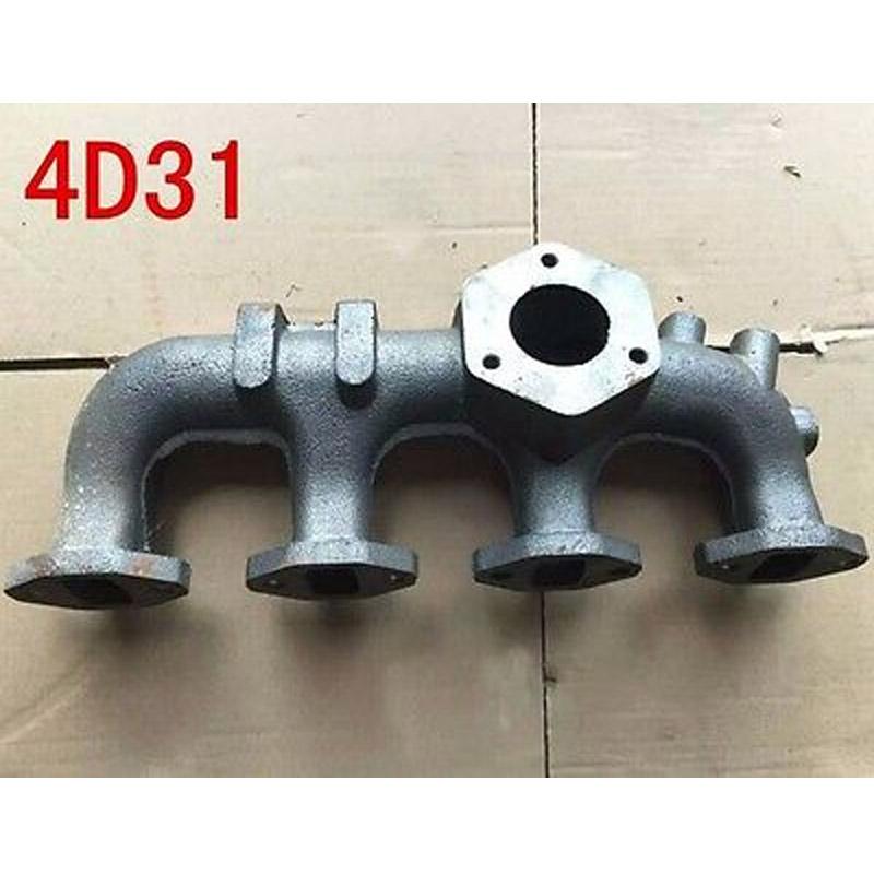 New Exhaust Manifold Pipe For Mitsubishi 4D31 Engine Kato HD450 HD512 Excavator