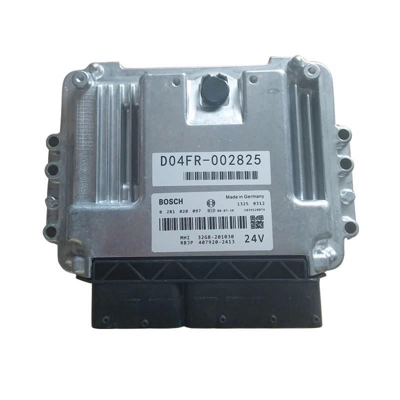 New SK130-8 SK140-8 Excavator D04FR Engine ECU Controller D04FR-004559 Computer Board 32GB-201030 407920-2413 0281020097