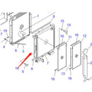 Oil Cooler 22U-03-11121 for Komatsu PC228UU-1-TN PC228UU-1 PC228UU-1-MO Excavator