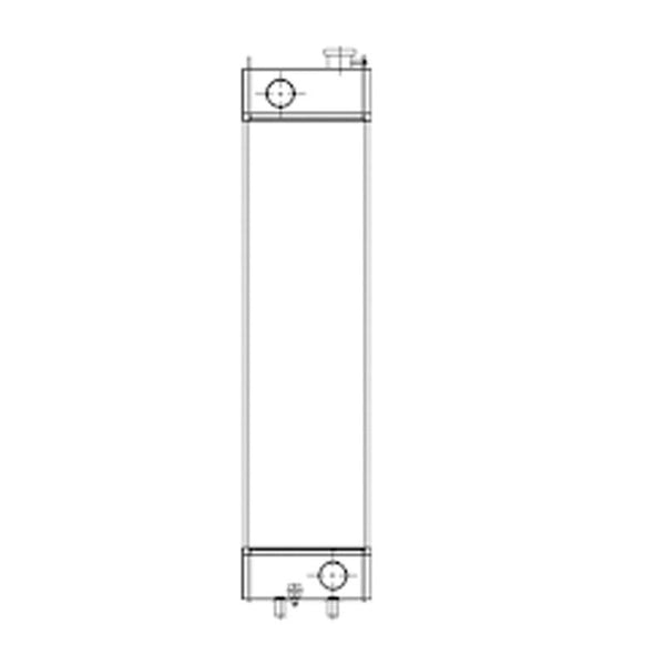 Radiator Assy 22B-03-13110 for Komatsu PC128US-2 PC138US-2