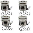 New 4 Sets STD Piston Kit With Ring U5PR0062 3135M161 315-3395 For Caterpillar C4.4T Engine 105MM