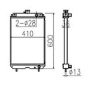 Water Radiator Core ASS'Y 278-2195 2782195 for Caterpillar Excavator CAT 304 C CR 305 C CR Engine S4Q2T