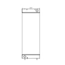 Water Tank Radiator 206-03-24110 for Komatsu Excavator PC220-8M0